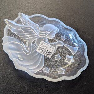 Vintage Angel Song Frost Sweet Dish (Bonbonniere)